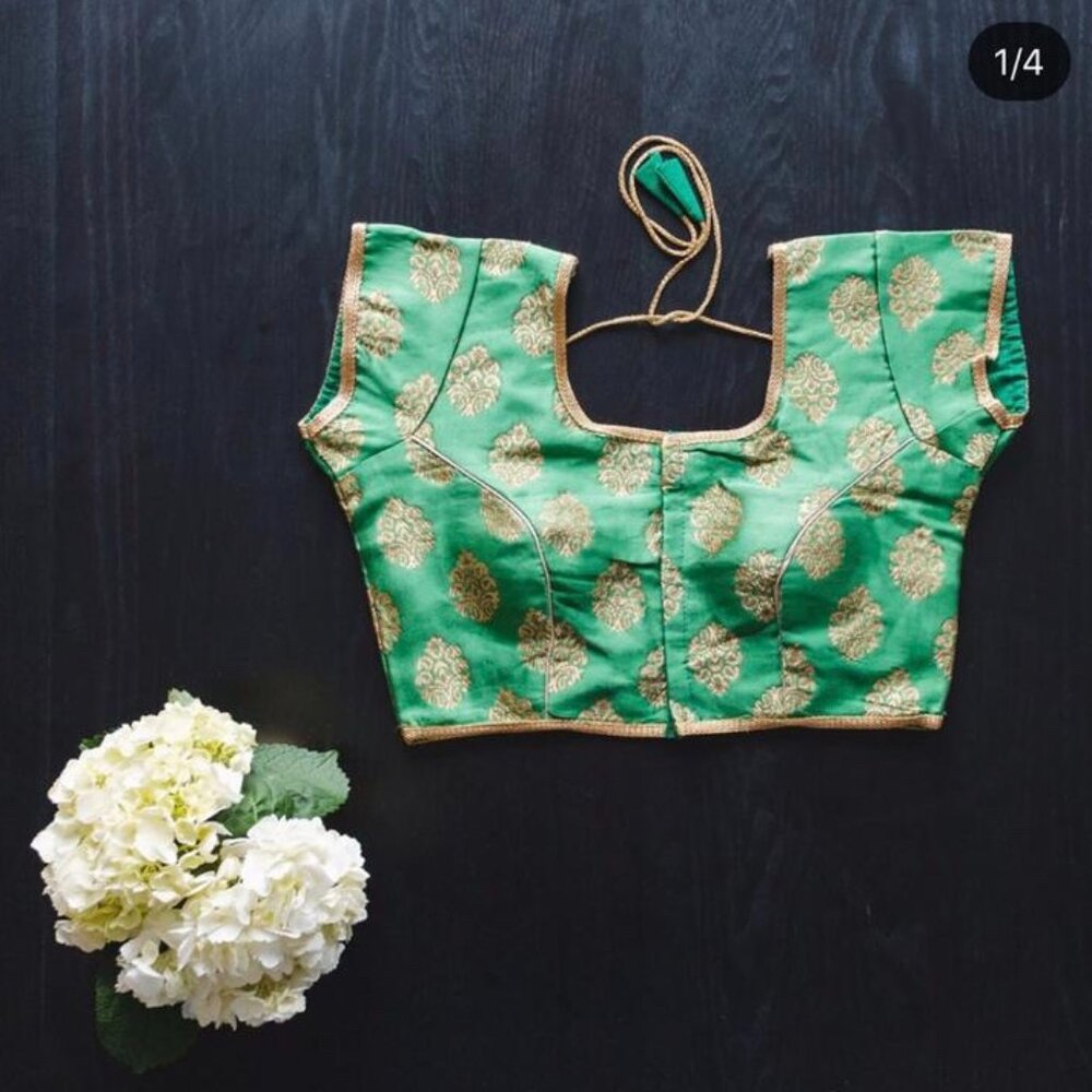Green Crop Top